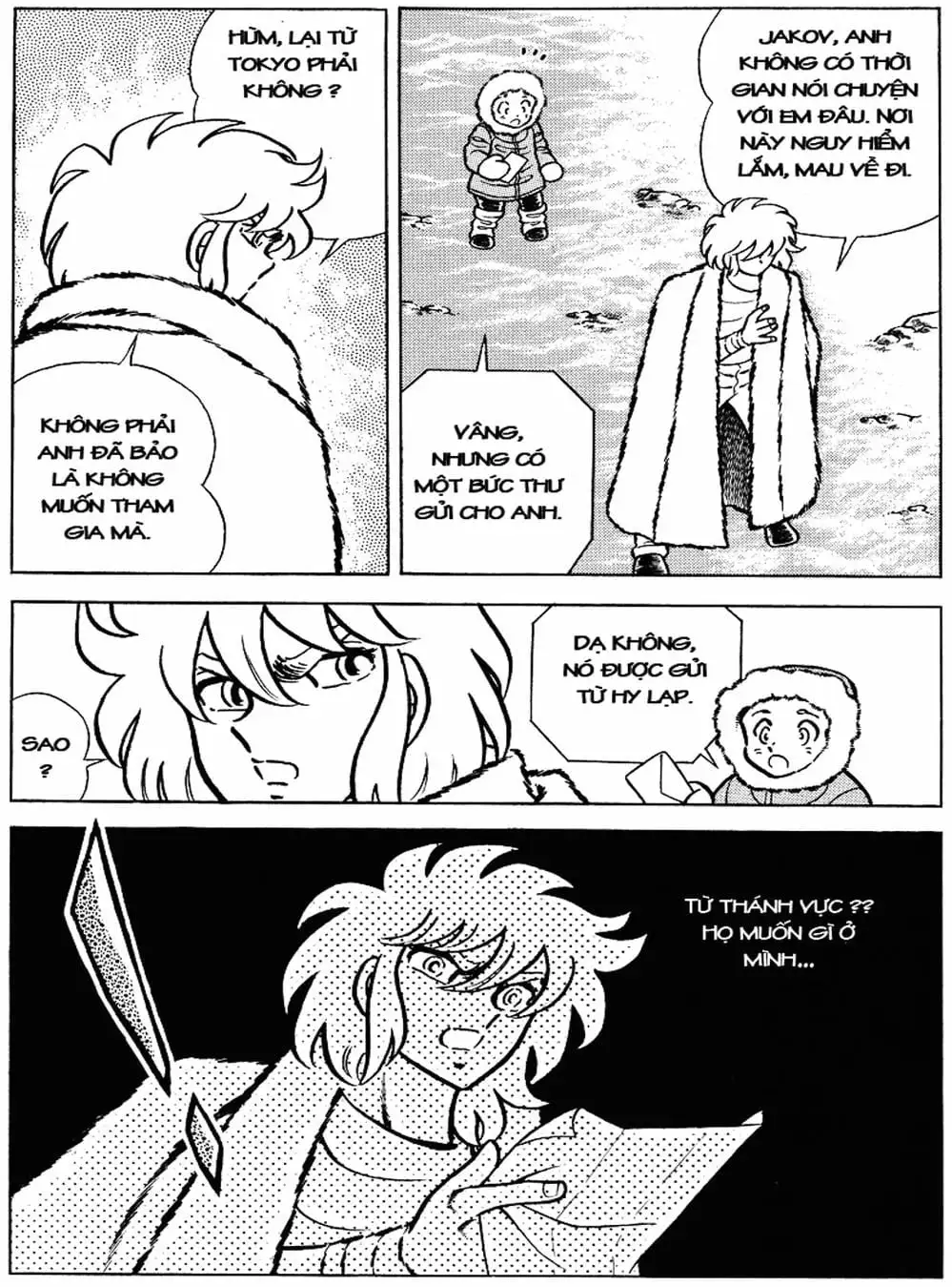 Truyện Tranh Áo Giáp Vàng - Saint Seiya trang 4