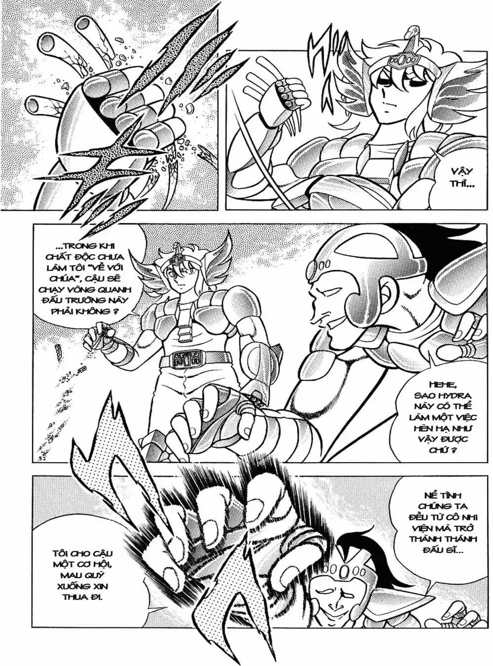 Truyện Tranh Áo Giáp Vàng - Saint Seiya trang 4