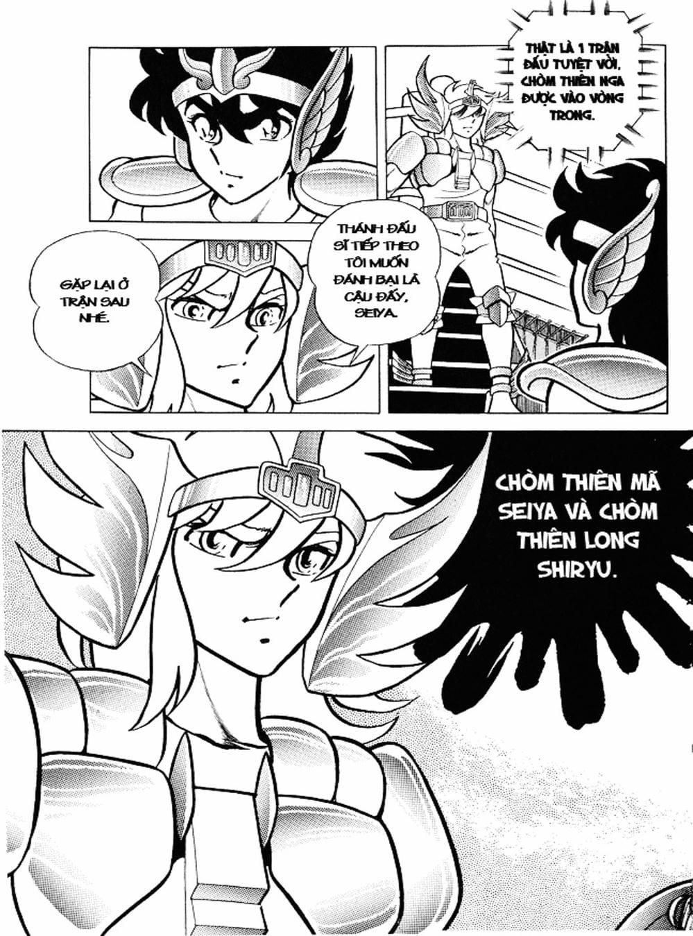 Truyện Tranh Áo Giáp Vàng - Saint Seiya trang 4