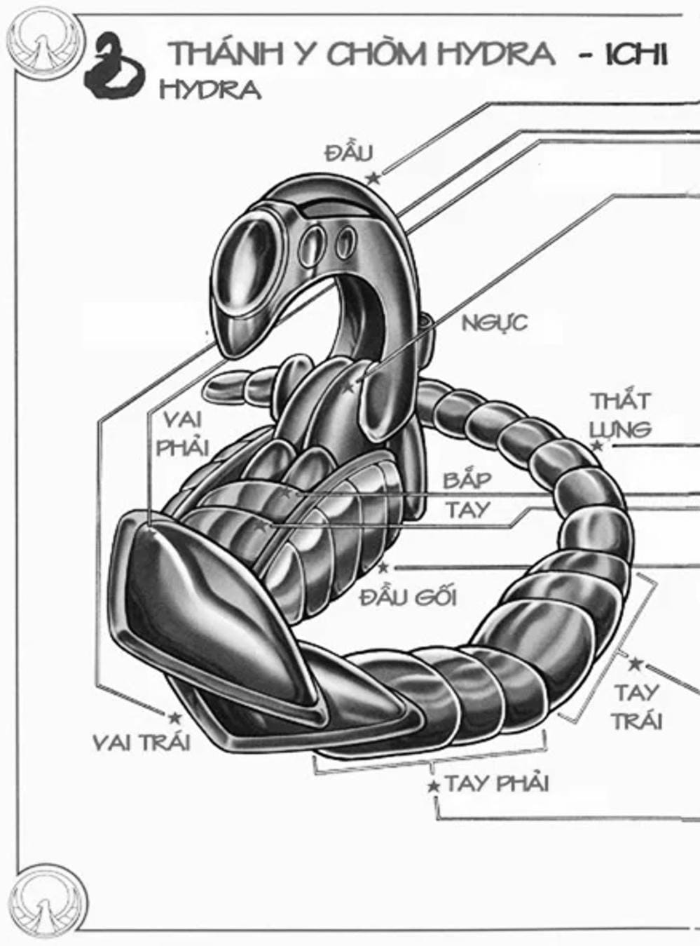 Truyện Tranh Áo Giáp Vàng - Saint Seiya trang 4