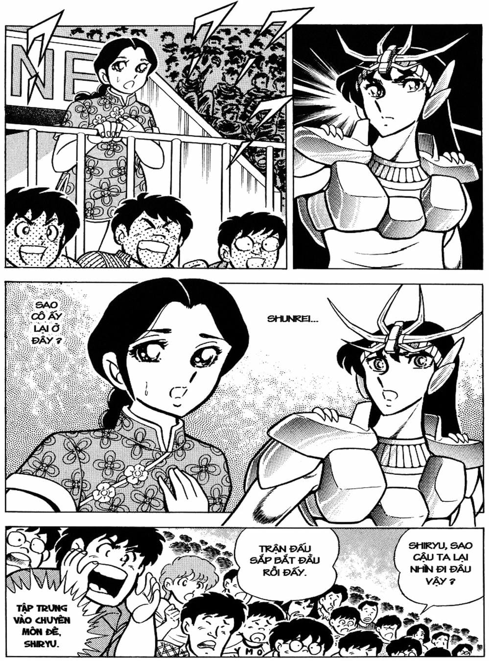 Truyện Tranh Áo Giáp Vàng - Saint Seiya trang 4