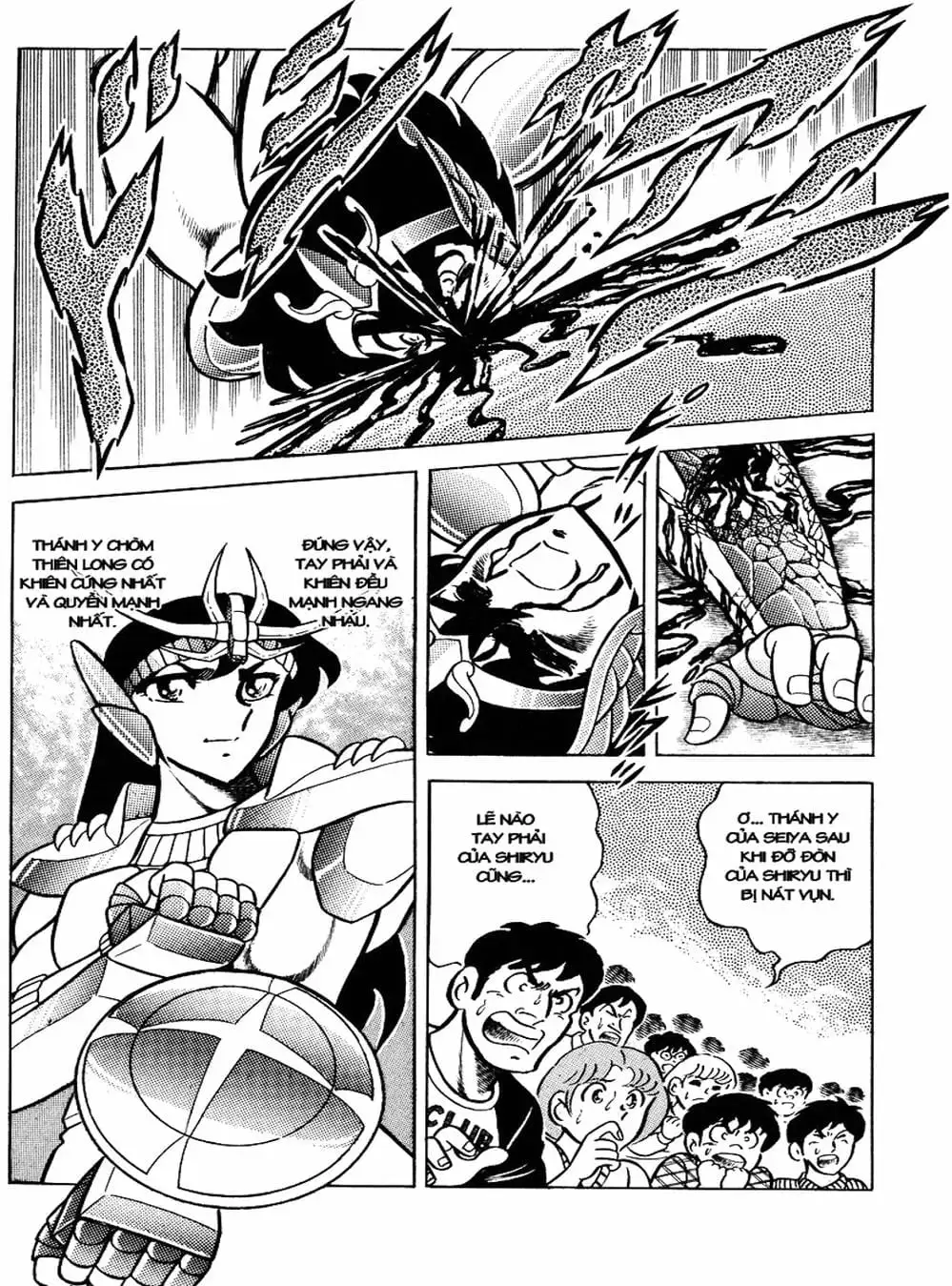 Truyện Tranh Áo Giáp Vàng - Saint Seiya trang 4