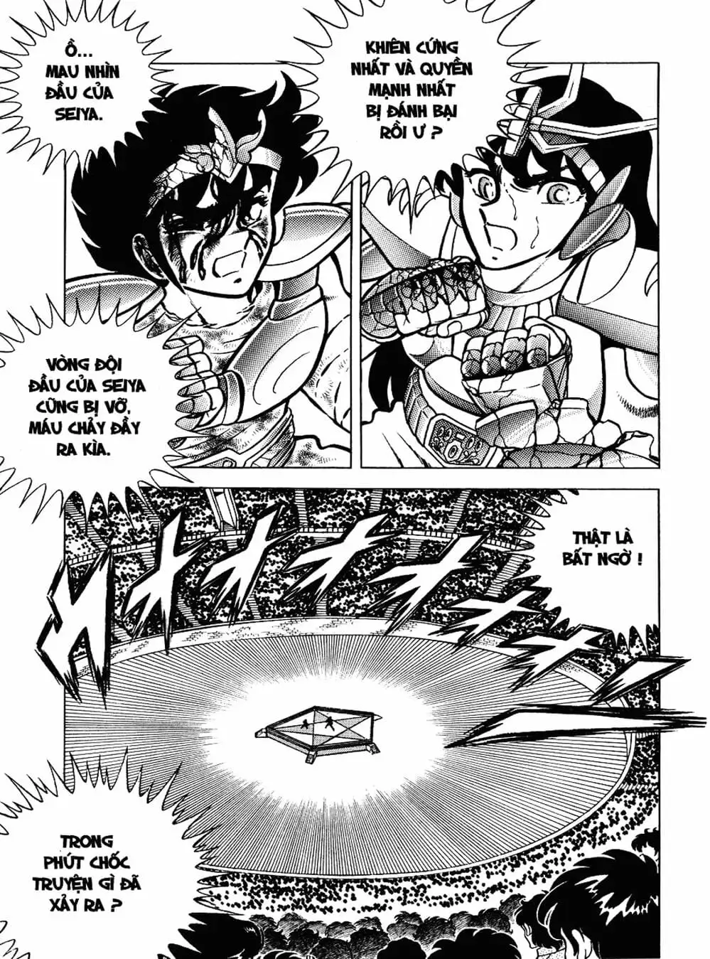 Truyện Tranh Áo Giáp Vàng - Saint Seiya trang 4