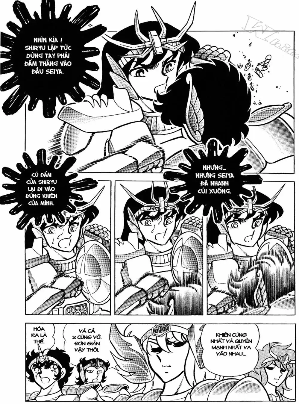 Truyện Tranh Áo Giáp Vàng - Saint Seiya trang 4