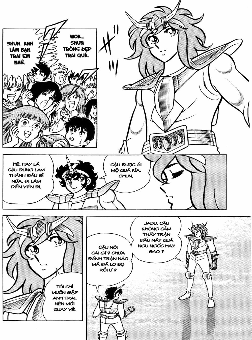 Truyện Tranh Áo Giáp Vàng - Saint Seiya trang 4