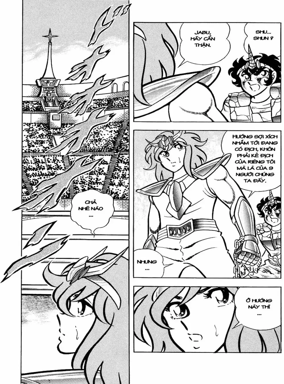Truyện Tranh Áo Giáp Vàng - Saint Seiya trang 4