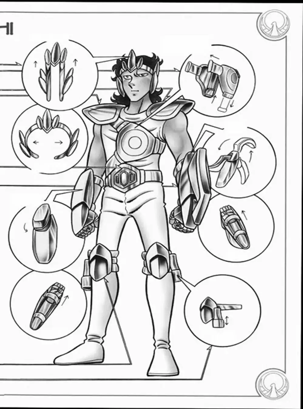 Truyện Tranh Áo Giáp Vàng - Saint Seiya trang 4