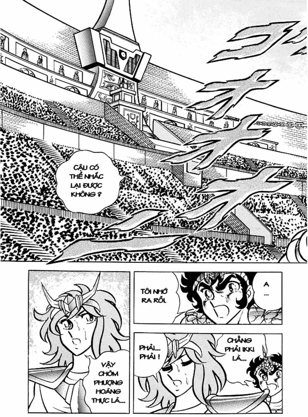 Truyện Tranh Áo Giáp Vàng - Saint Seiya trang 4
