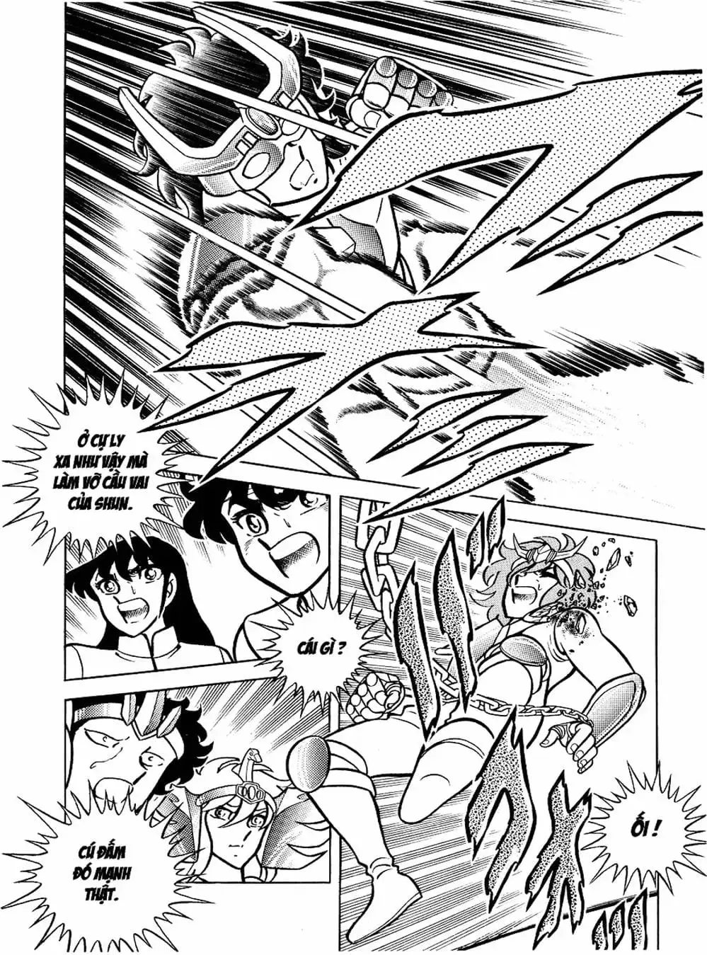 Truyện Tranh Áo Giáp Vàng - Saint Seiya trang 4