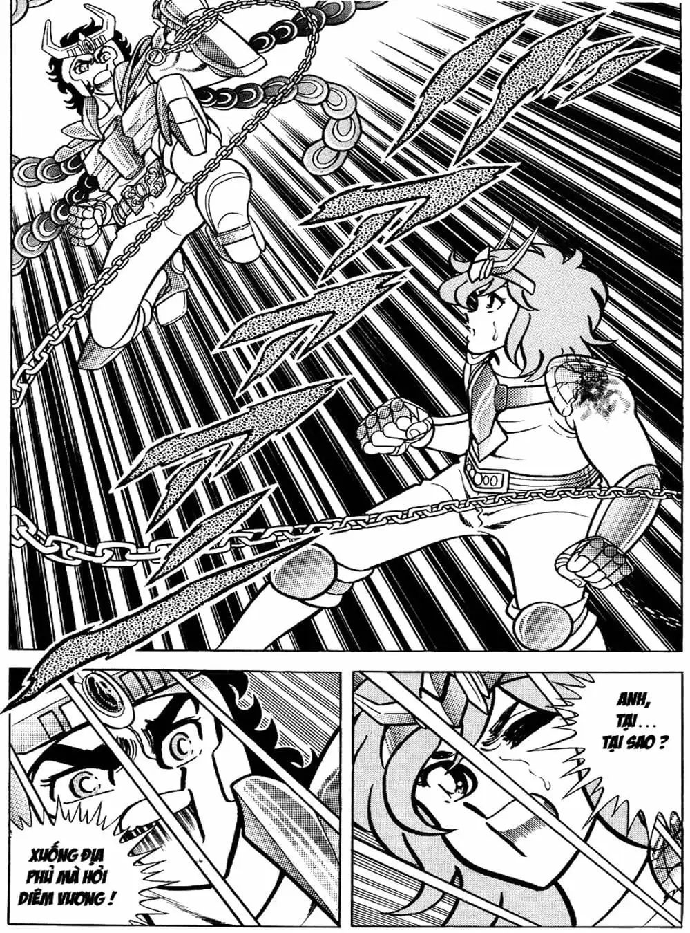 Truyện Tranh Áo Giáp Vàng - Saint Seiya trang 4