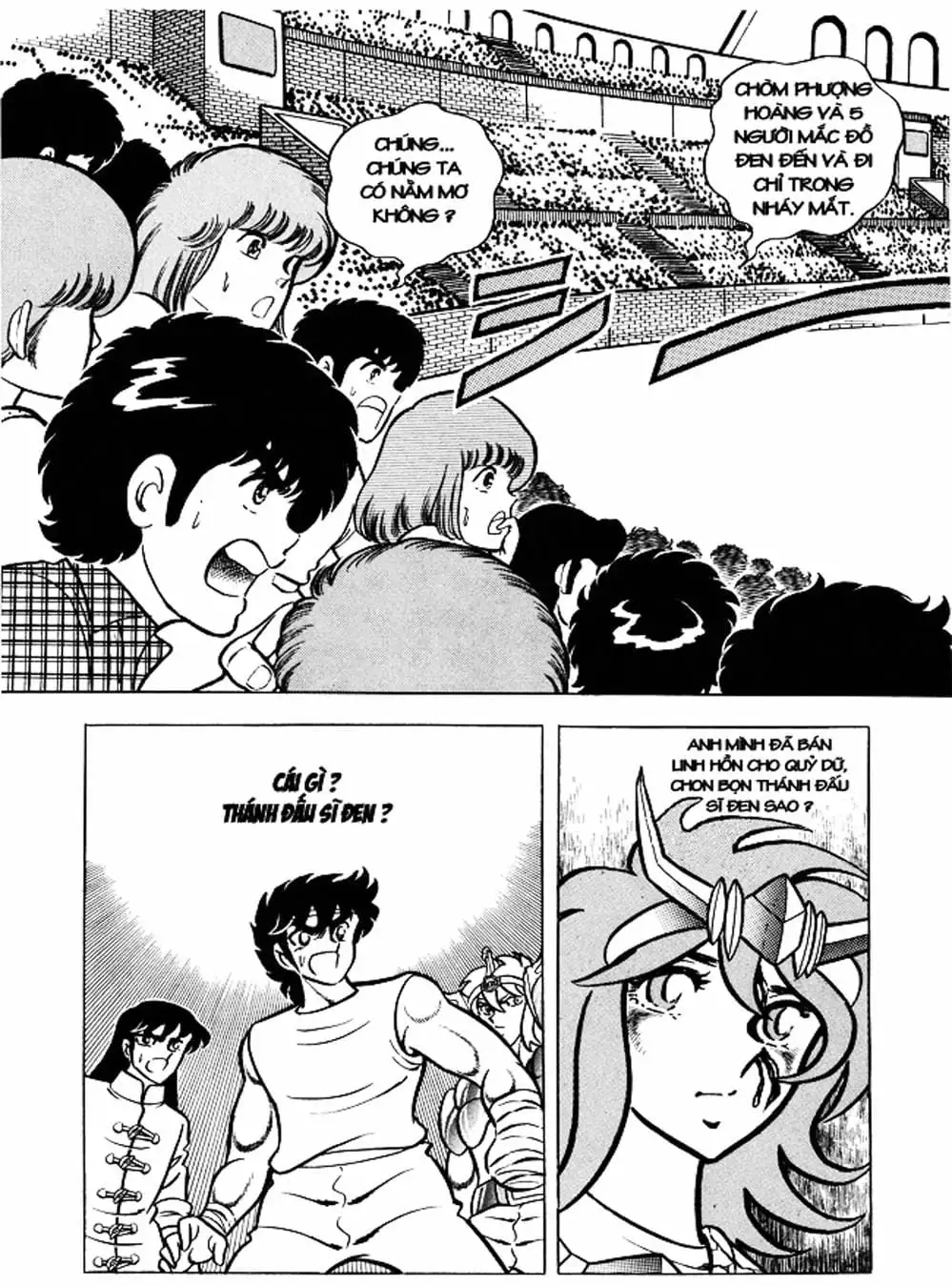 Truyện Tranh Áo Giáp Vàng - Saint Seiya trang 4