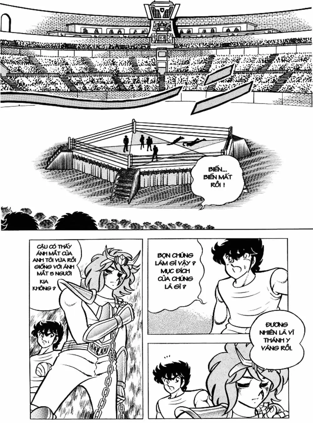 Truyện Tranh Áo Giáp Vàng - Saint Seiya trang 4