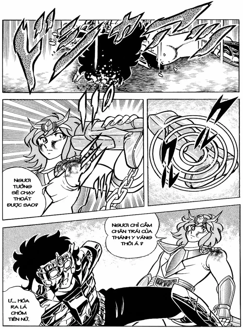 Truyện Tranh Áo Giáp Vàng - Saint Seiya trang 4