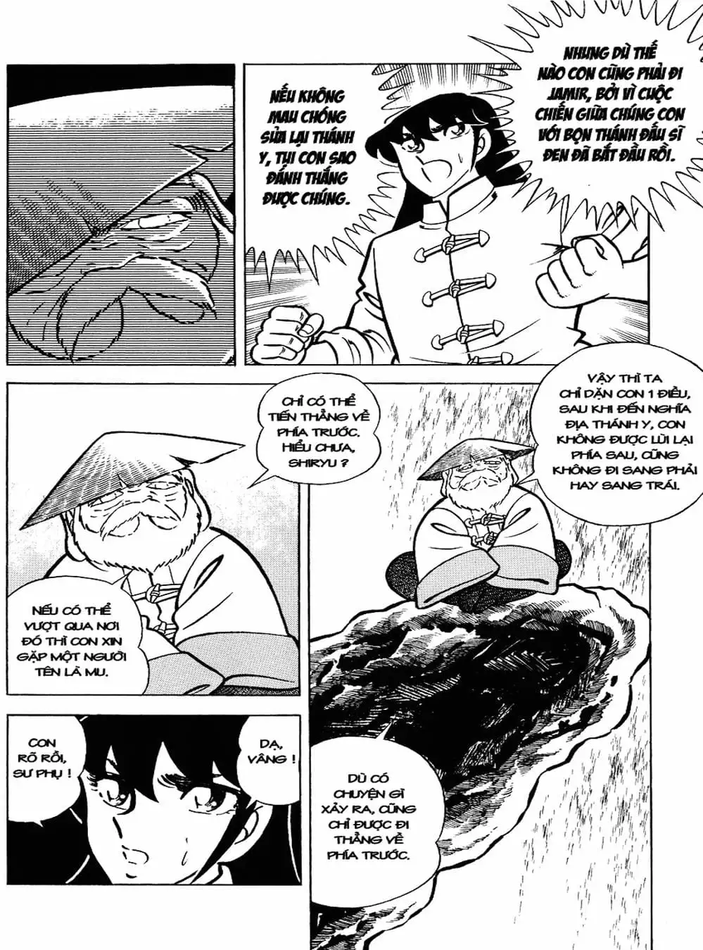 Truyện Tranh Áo Giáp Vàng - Saint Seiya trang 4