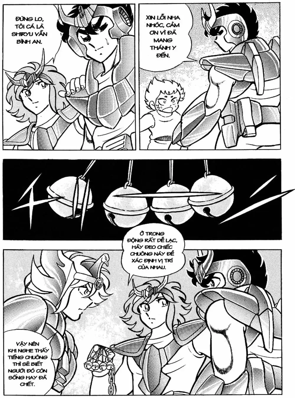 Truyện Tranh Áo Giáp Vàng - Saint Seiya trang 4