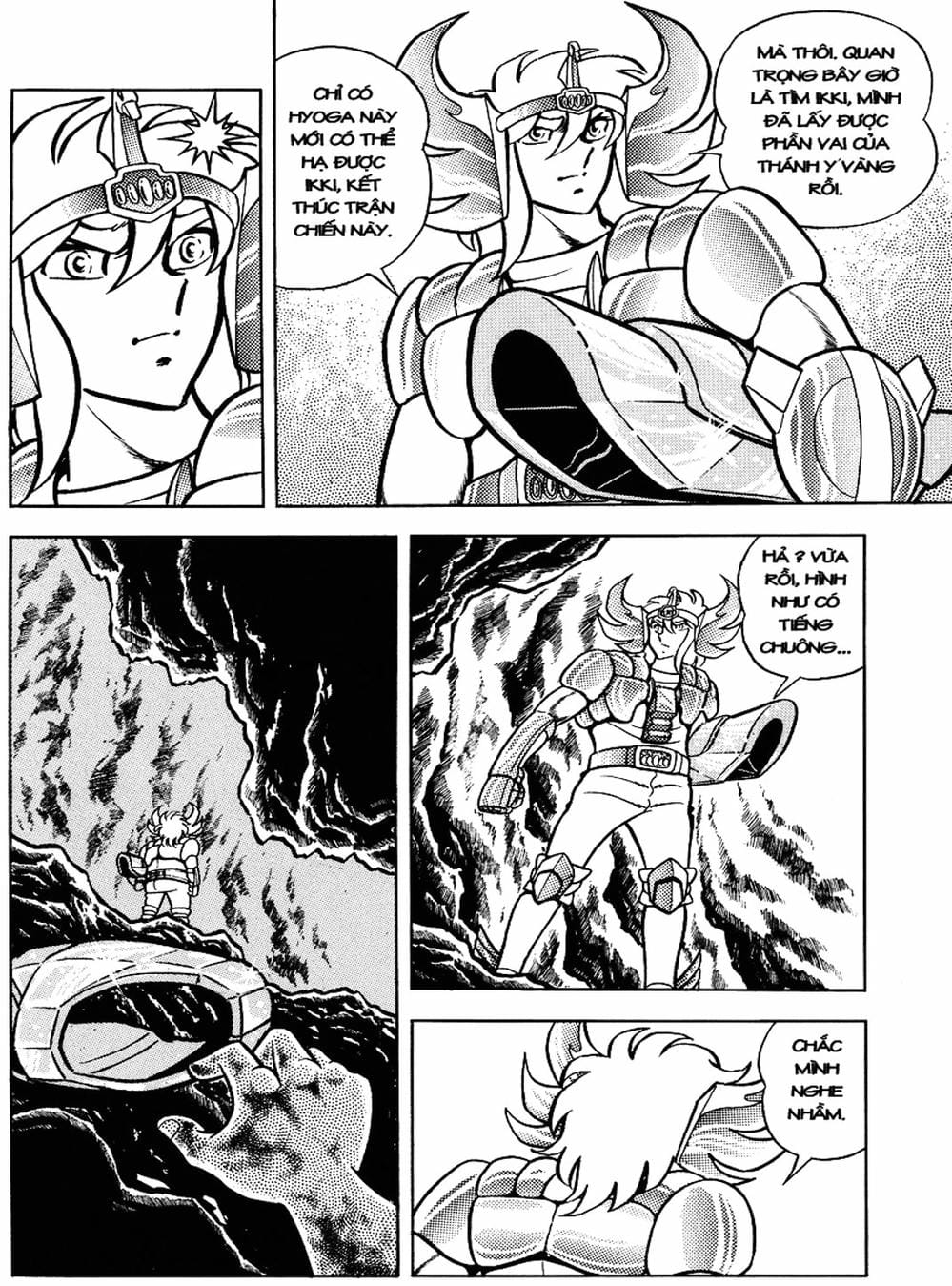 Truyện Tranh Áo Giáp Vàng - Saint Seiya trang 4