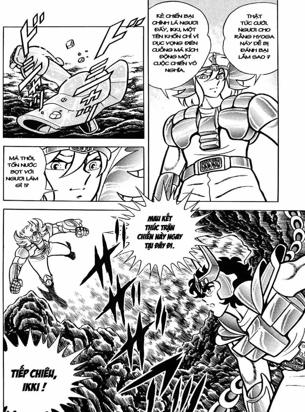Truyện Tranh Áo Giáp Vàng - Saint Seiya trang 4