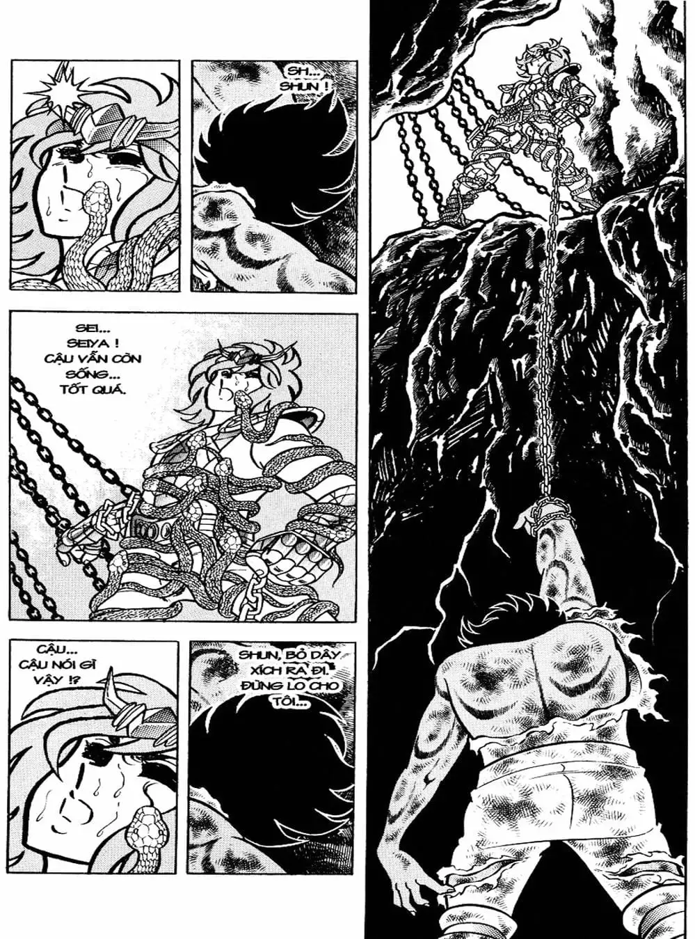 Truyện Tranh Áo Giáp Vàng - Saint Seiya trang 4