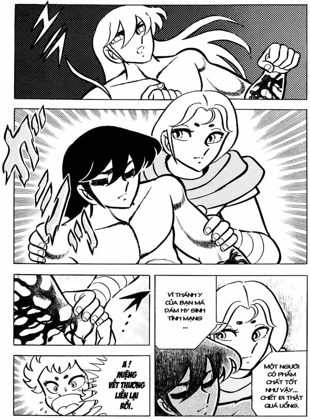 Truyện Tranh Áo Giáp Vàng - Saint Seiya trang 4