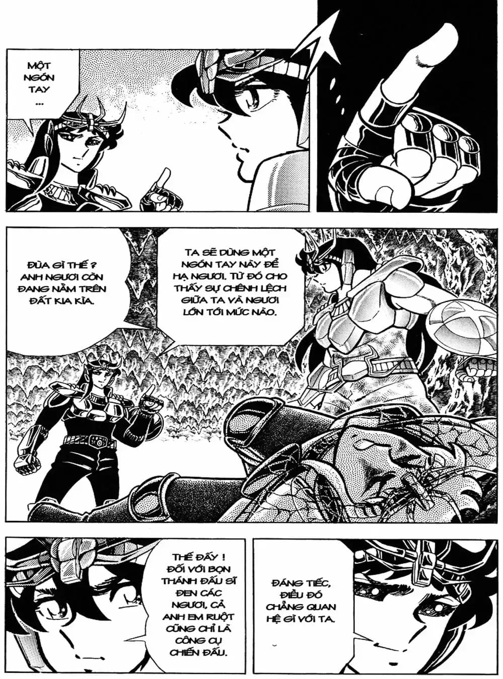 Truyện Tranh Áo Giáp Vàng - Saint Seiya trang 4