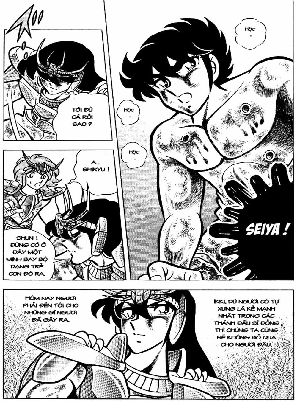 Truyện Tranh Áo Giáp Vàng - Saint Seiya trang 4