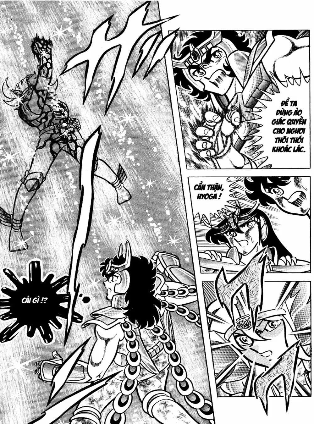 Truyện Tranh Áo Giáp Vàng - Saint Seiya trang 4