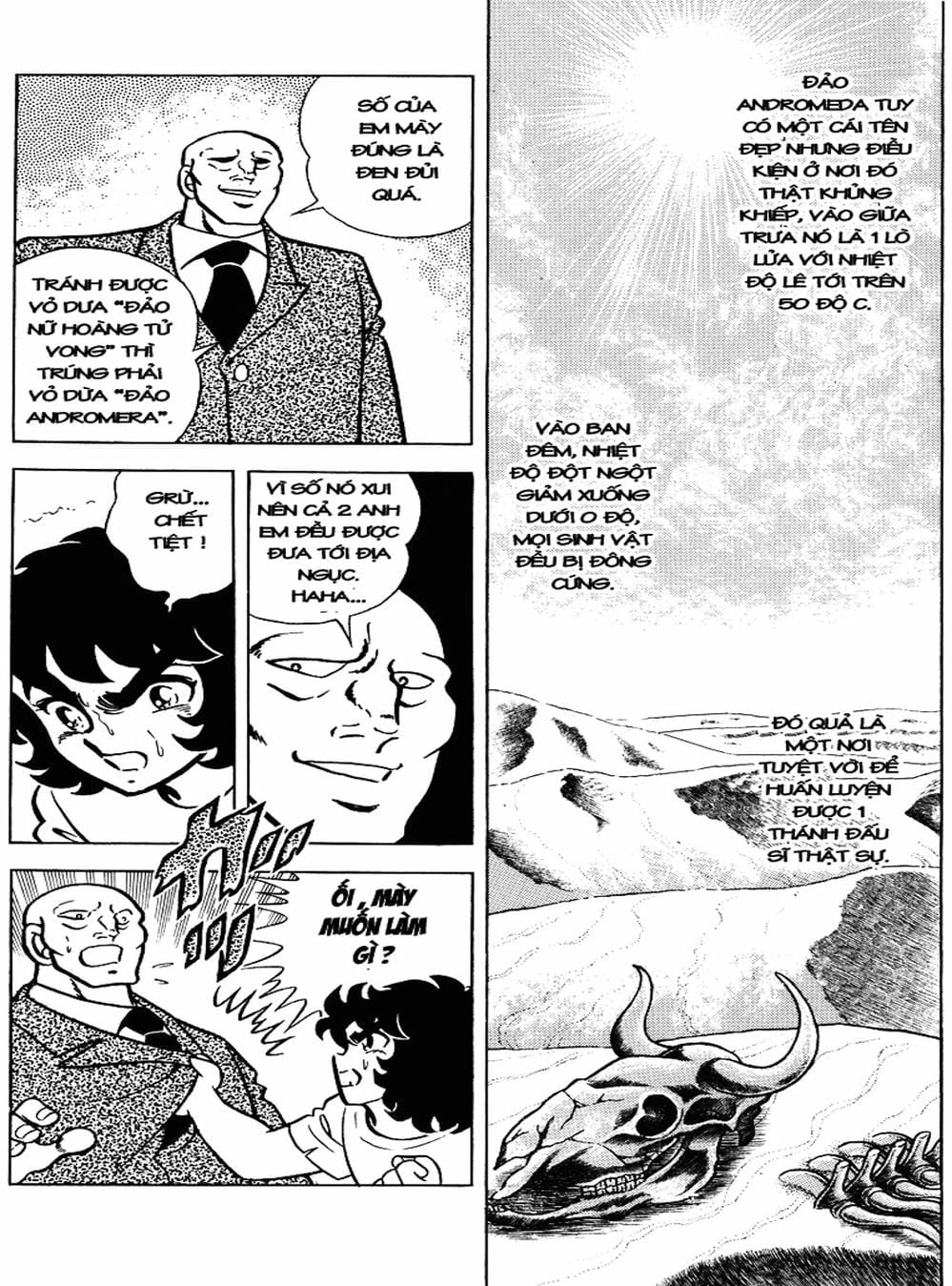 Truyện Tranh Áo Giáp Vàng - Saint Seiya trang 4