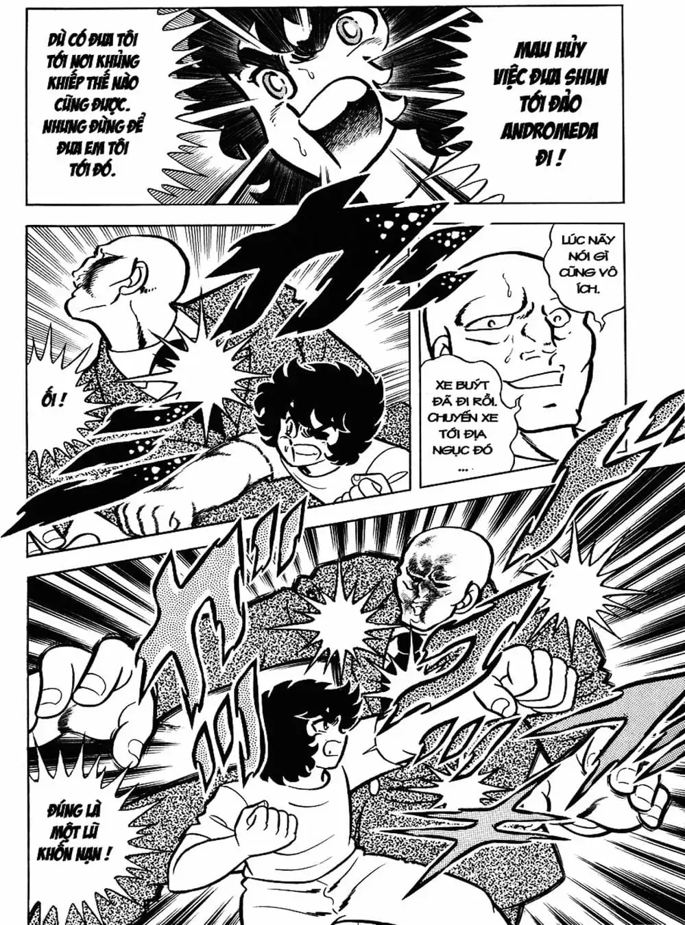 Truyện Tranh Áo Giáp Vàng - Saint Seiya trang 4