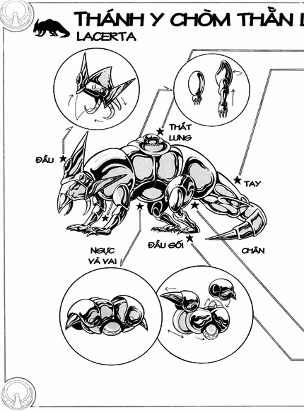 Truyện Tranh Áo Giáp Vàng - Saint Seiya trang 4