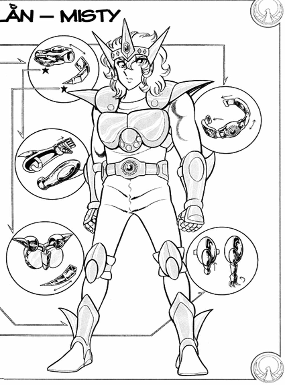 Truyện Tranh Áo Giáp Vàng - Saint Seiya trang 4