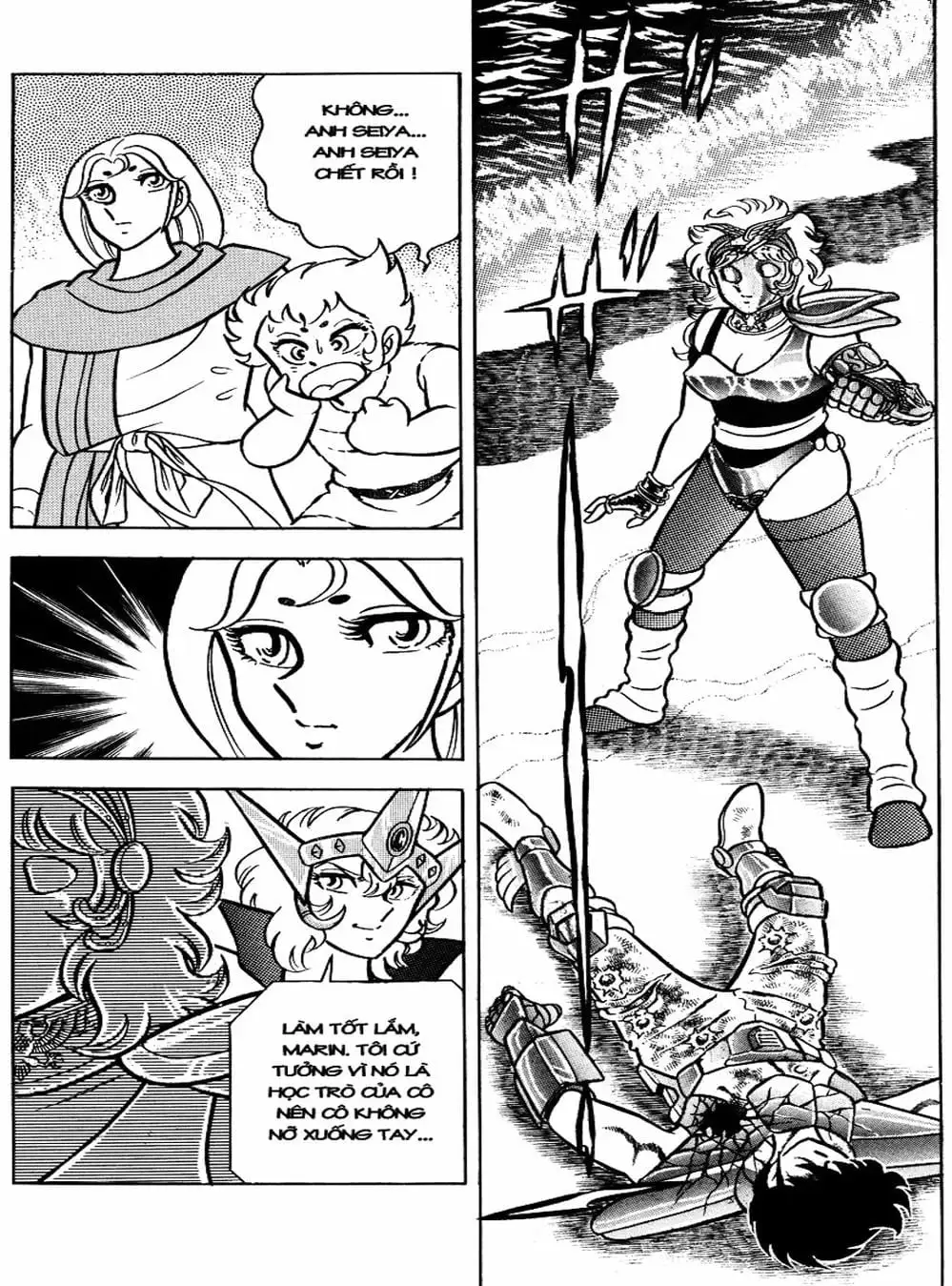 Truyện Tranh Áo Giáp Vàng - Saint Seiya trang 4