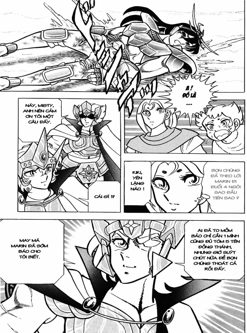 Truyện Tranh Áo Giáp Vàng - Saint Seiya trang 4