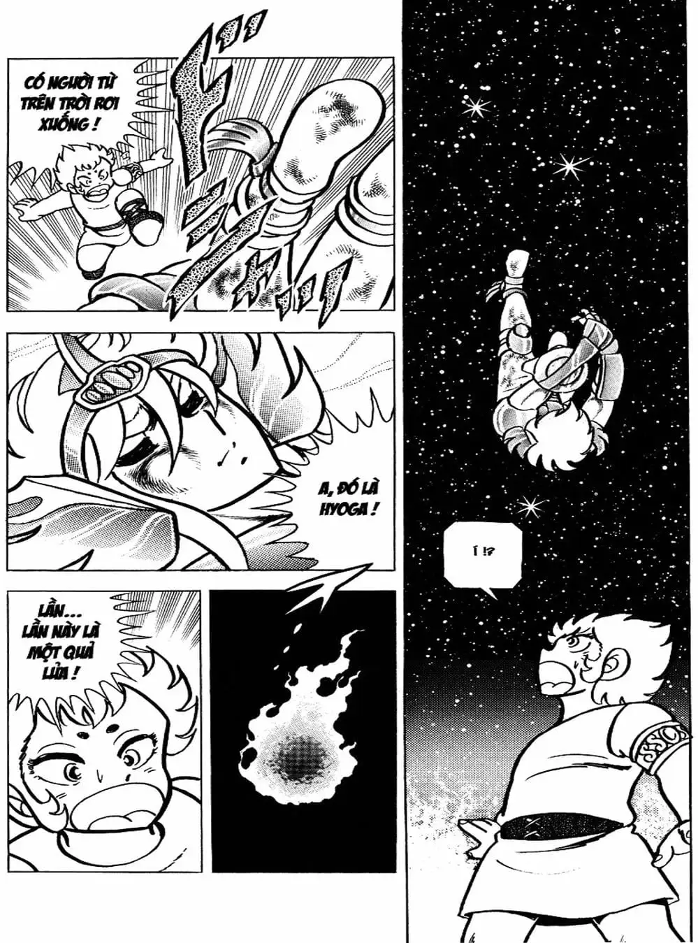 Truyện Tranh Áo Giáp Vàng - Saint Seiya trang 4