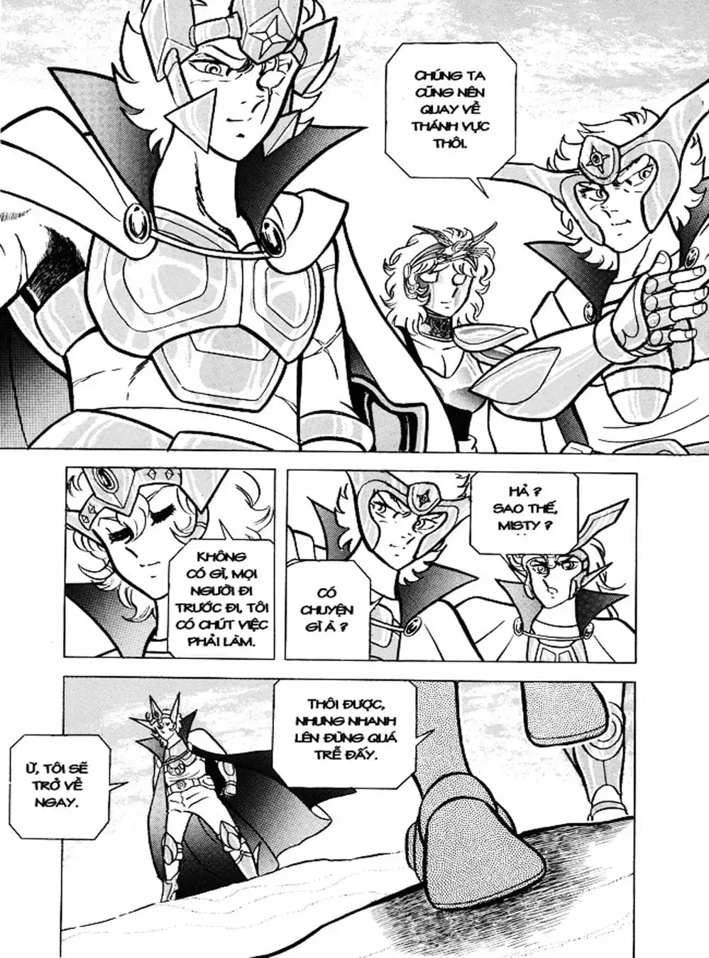 Truyện Tranh Áo Giáp Vàng - Saint Seiya trang 4