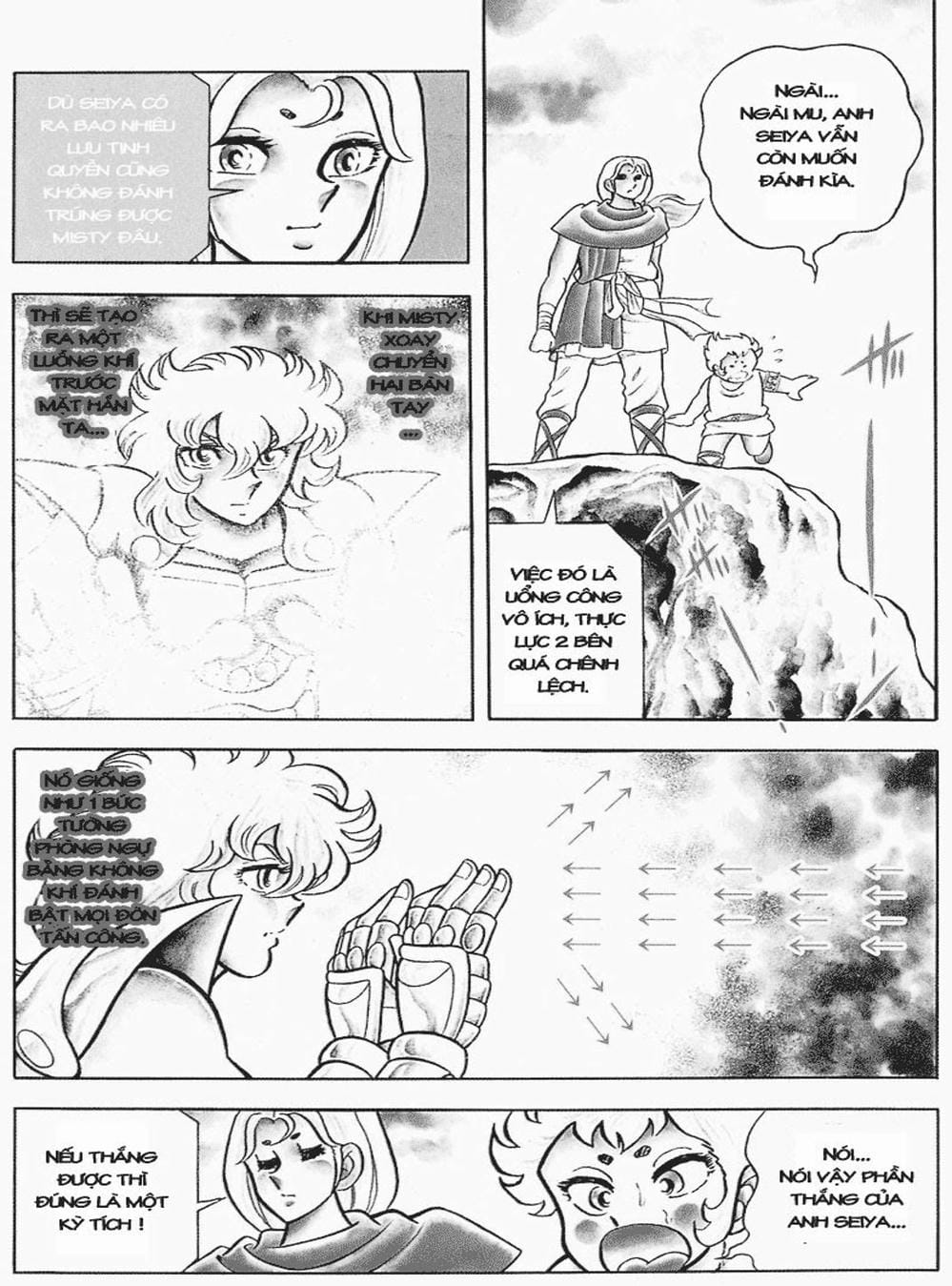 Truyện Tranh Áo Giáp Vàng - Saint Seiya trang 4