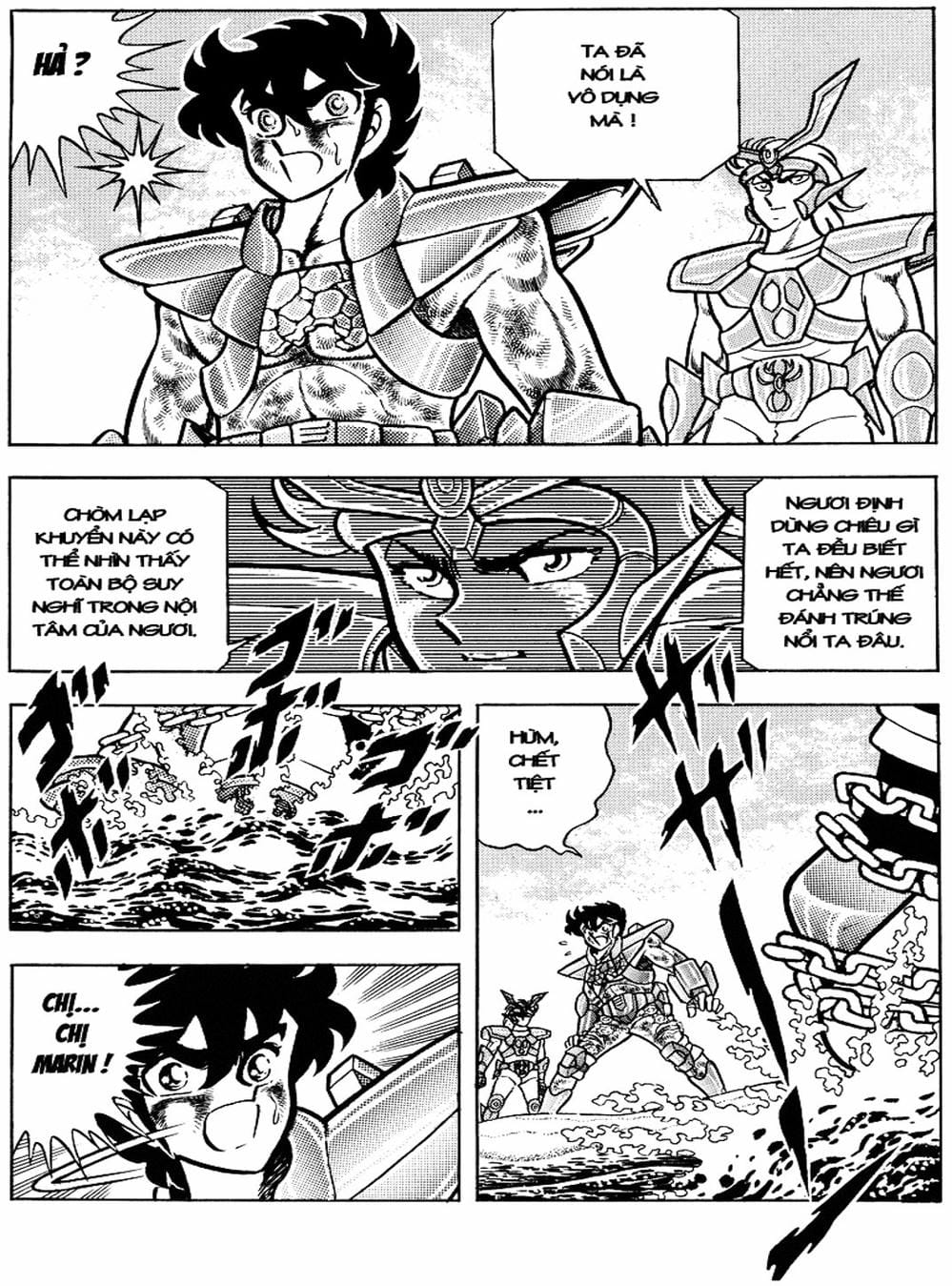 Truyện Tranh Áo Giáp Vàng - Saint Seiya trang 4