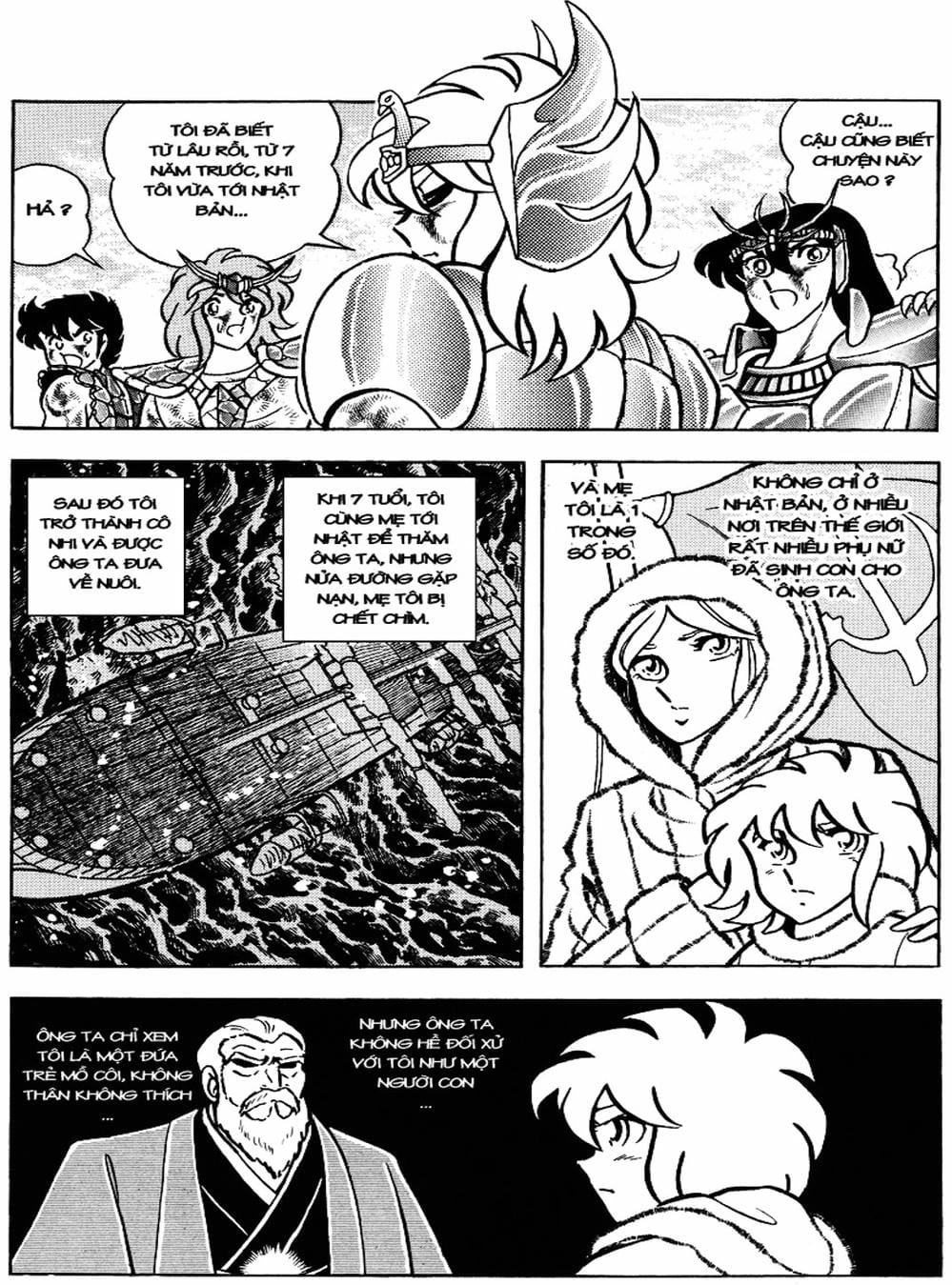 Truyện Tranh Áo Giáp Vàng - Saint Seiya trang 4