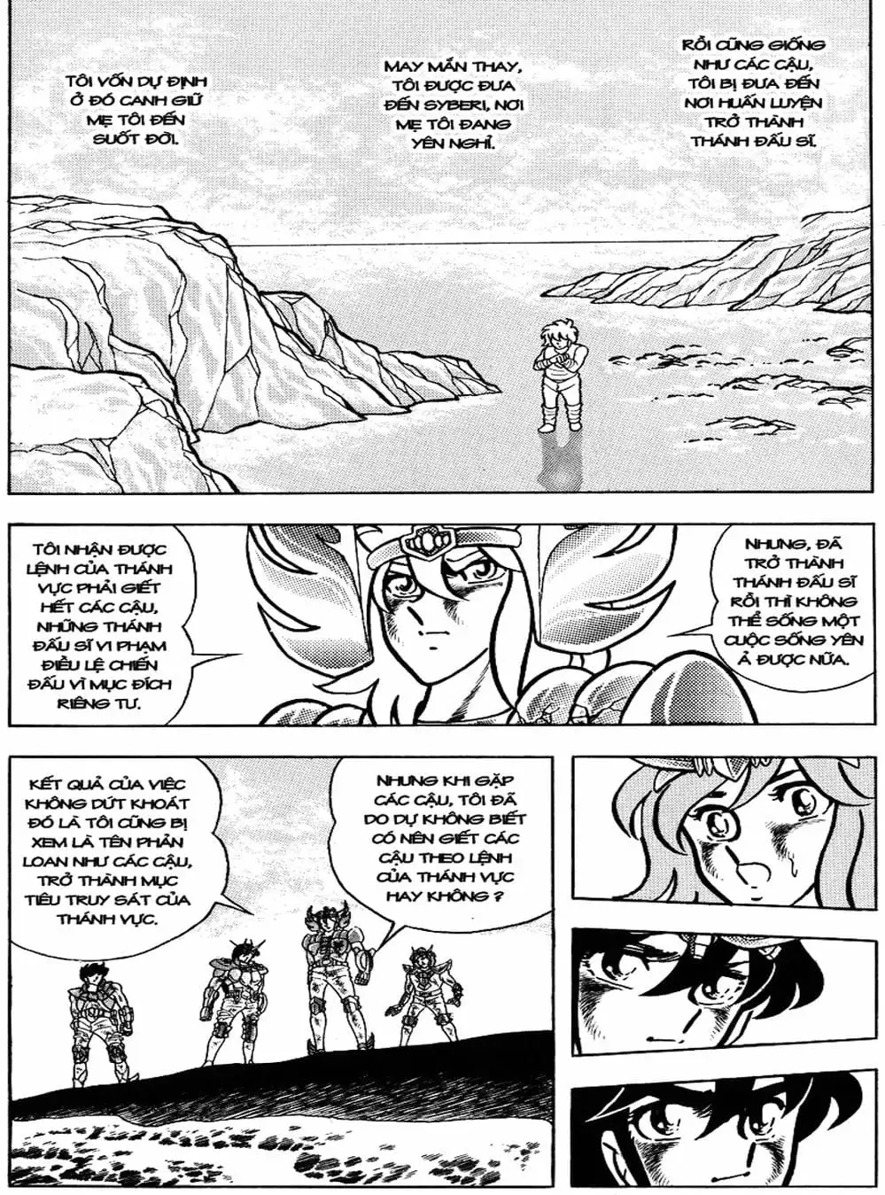 Truyện Tranh Áo Giáp Vàng - Saint Seiya trang 4