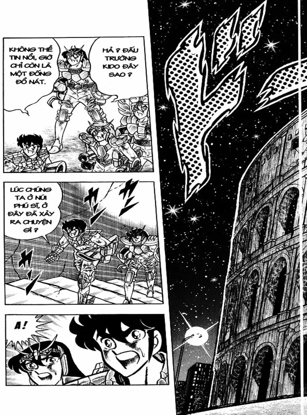Truyện Tranh Áo Giáp Vàng - Saint Seiya trang 4