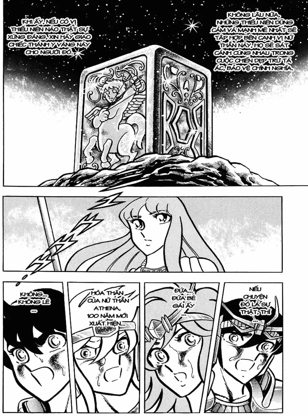 Truyện Tranh Áo Giáp Vàng - Saint Seiya trang 4