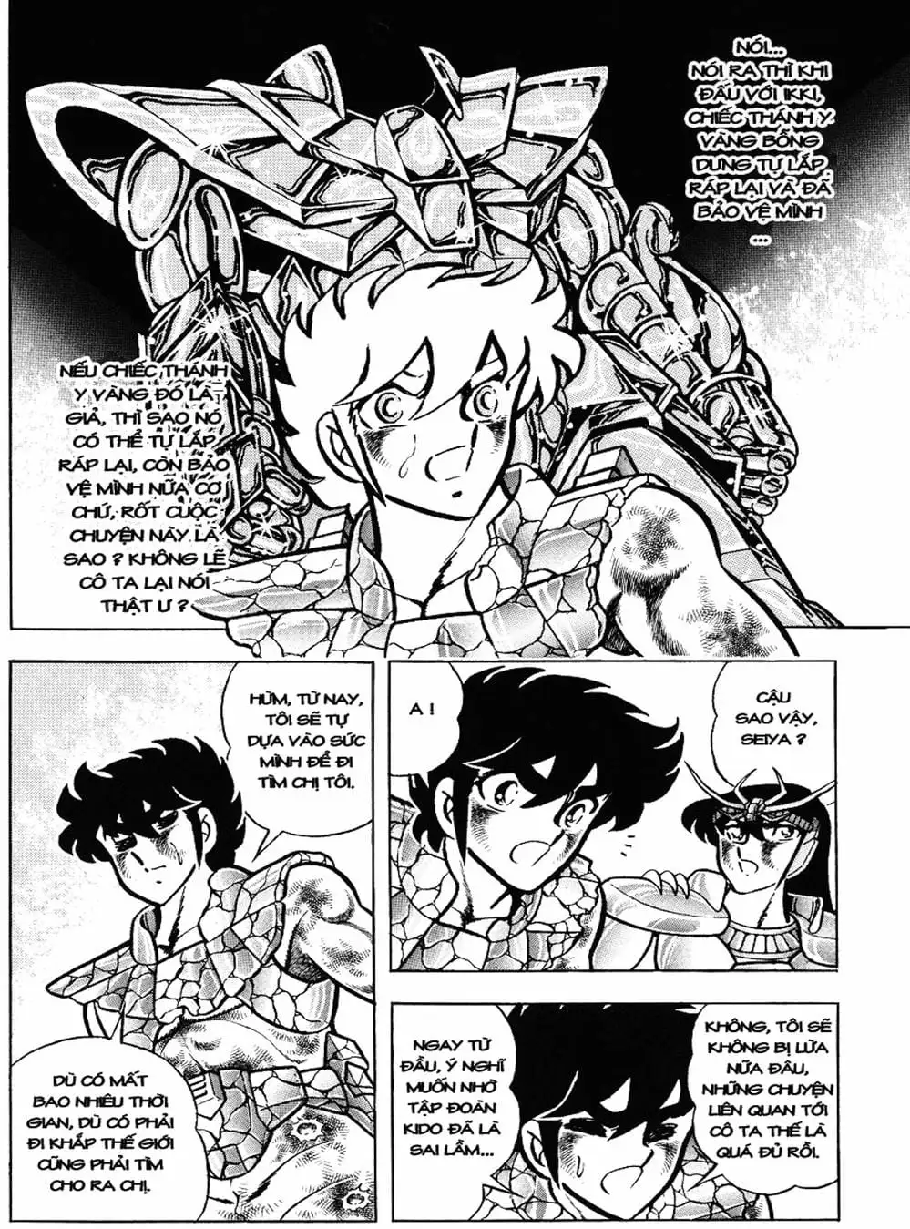 Truyện Tranh Áo Giáp Vàng - Saint Seiya trang 4