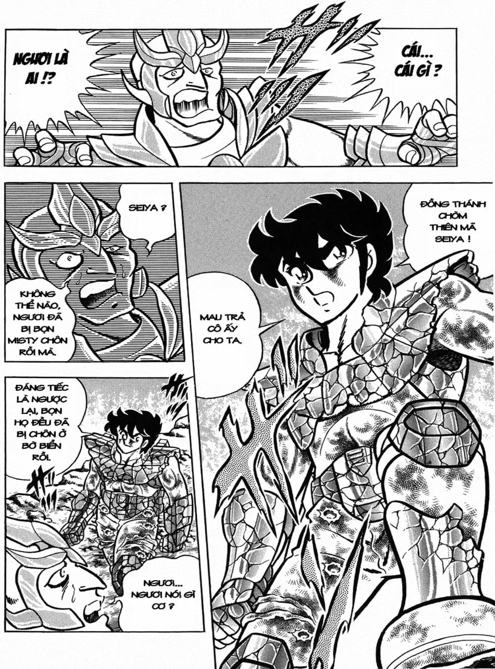 Truyện Tranh Áo Giáp Vàng - Saint Seiya trang 4