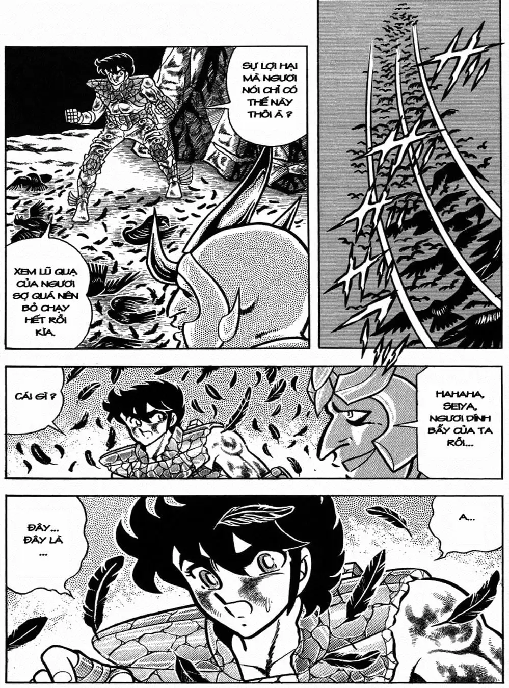 Truyện Tranh Áo Giáp Vàng - Saint Seiya trang 4