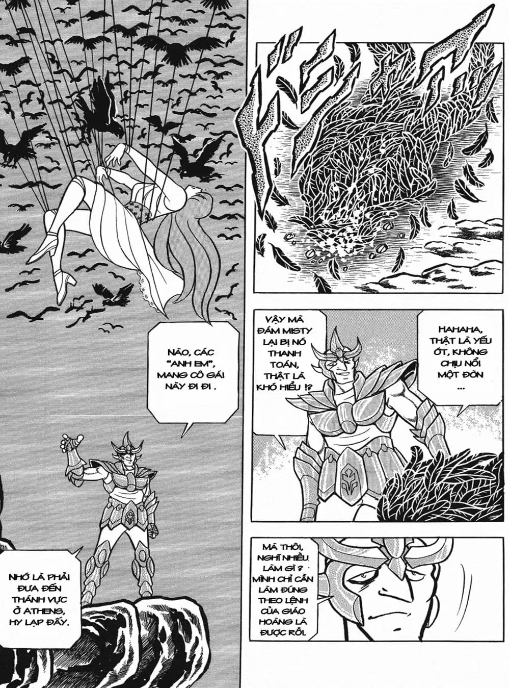 Truyện Tranh Áo Giáp Vàng - Saint Seiya trang 4