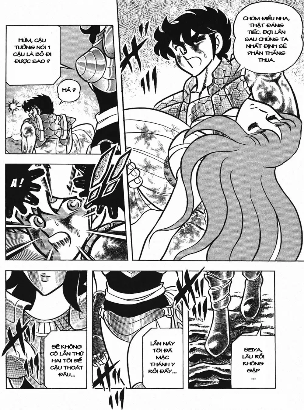 Truyện Tranh Áo Giáp Vàng - Saint Seiya trang 4