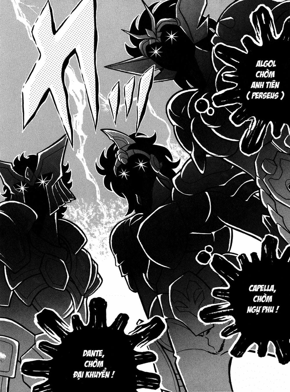 Truyện Tranh Áo Giáp Vàng - Saint Seiya trang 4