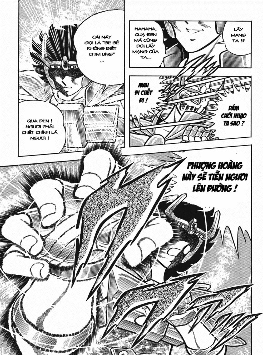 Truyện Tranh Áo Giáp Vàng - Saint Seiya trang 4