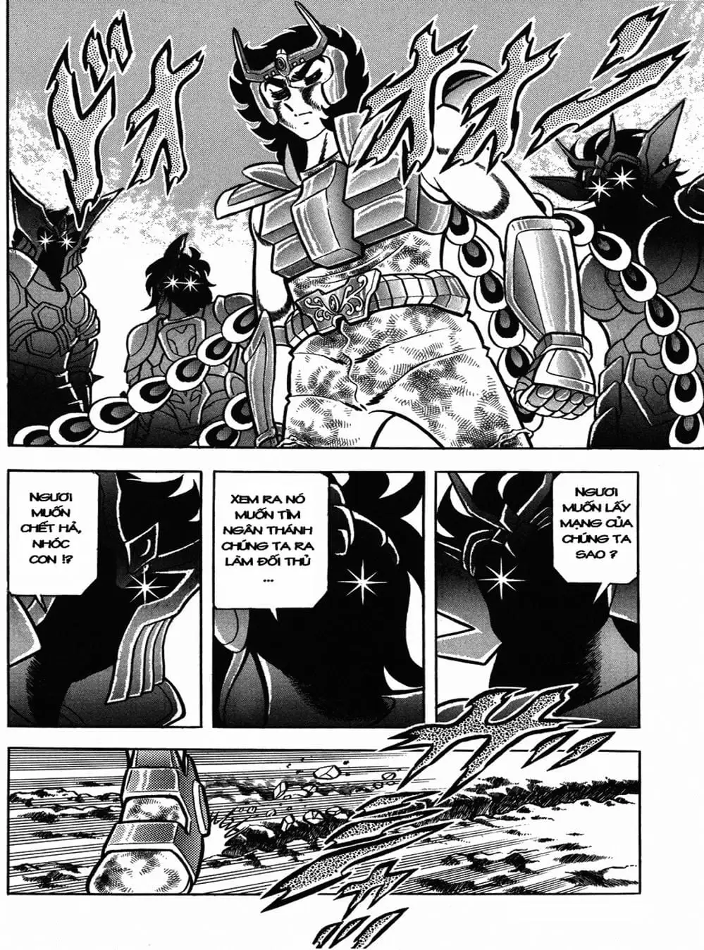 Truyện Tranh Áo Giáp Vàng - Saint Seiya trang 4