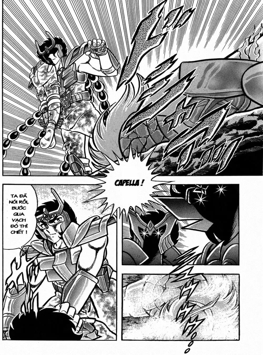 Truyện Tranh Áo Giáp Vàng - Saint Seiya trang 4