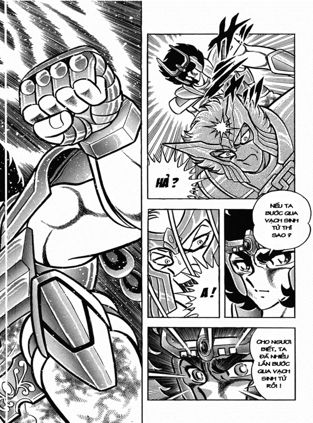 Truyện Tranh Áo Giáp Vàng - Saint Seiya trang 4